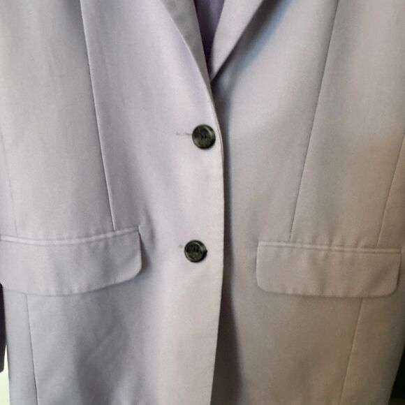 ASOS Women’s Lilac Blazer Size 4 | Oversized Longline Pastel Purple Jacket - Picture 6 of 8